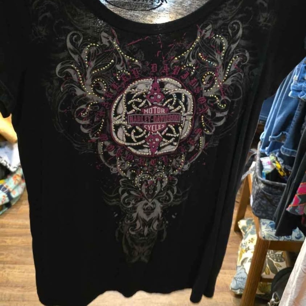Harley-Davidson Black Graphic Tee